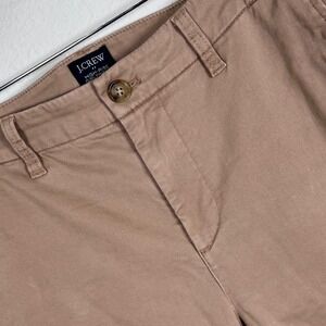 J.Crew High-Rise Girlfriend‎ Chino Pants Cropped Casual Khaki Size 10